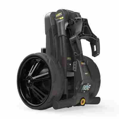 Powakaddy CT6 Compact Stealth BLACK NEW Electric Golf Trolley 18 Hole