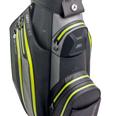 Motocaddy NEW Dry Series Waterproof Golf Bag Black/Lime