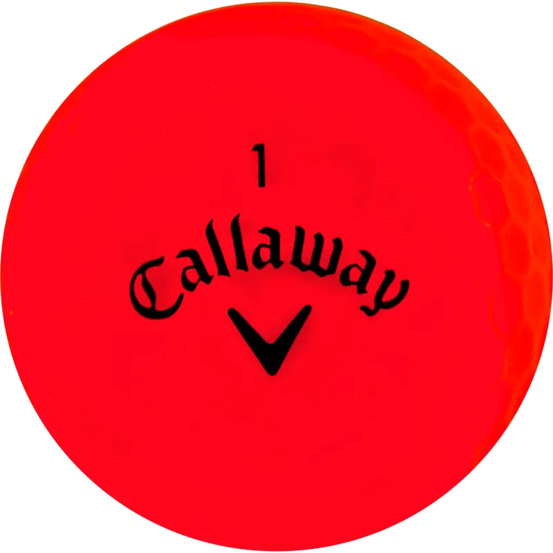 Callaway Supersoft Matte Red Golf Balls 1 Dozen - Image 3