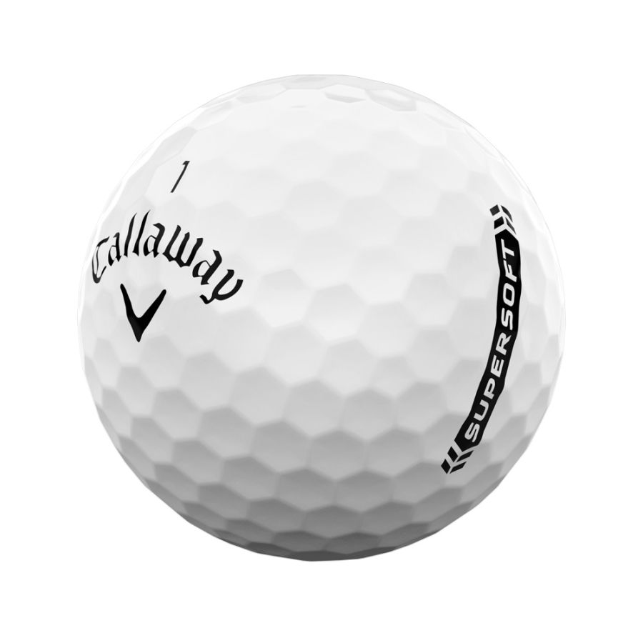 Callaway SUPERSOFT Golf Balls 1 Dozen White - Image 2