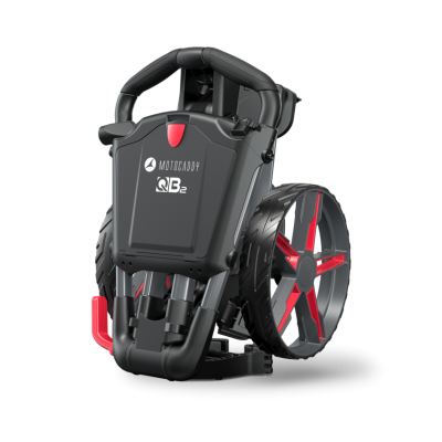 Motocaddy QB2 Push Golf Trolley NEW Red
