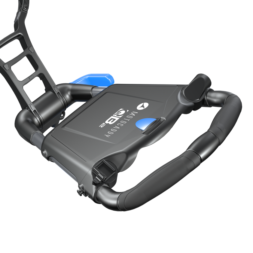 Motocaddy QB2 Push Golf Trolley NEW Blue - Image 5