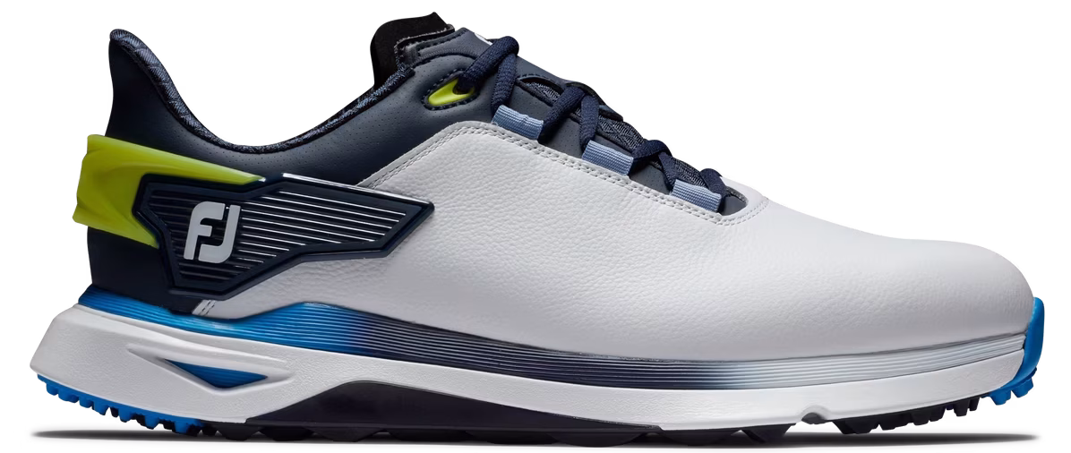FootJoy Pro SLX Golf Shoes White/Navy/Blue