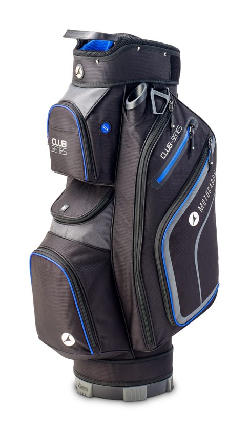 Motocaddy Club Series Golf Cart Bag NEW 2026 Black/Blue - Image 2