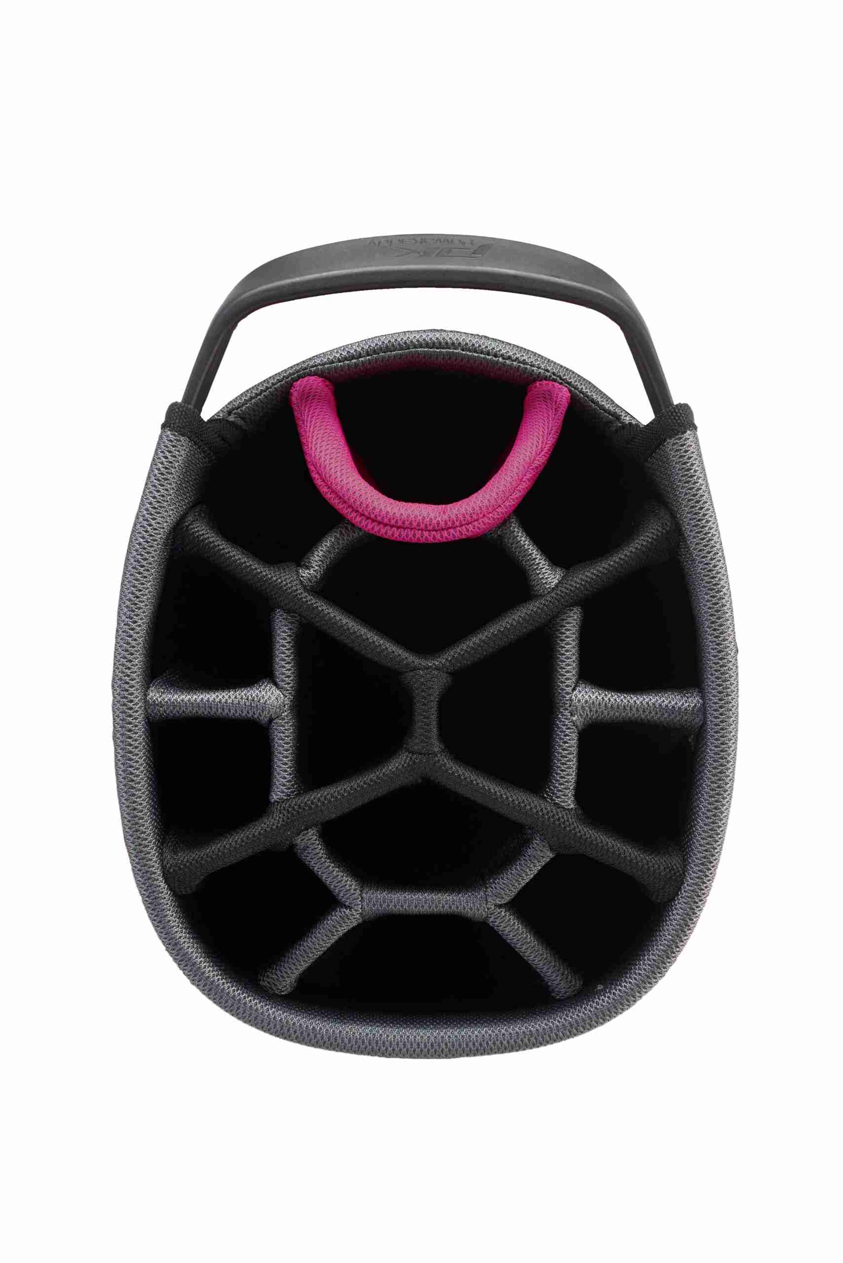 Powakaddy Dri Tech Waterproof Cart Golf Bag Black/Pink - Image 3