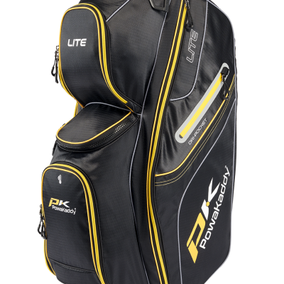 Powakaddy Lite Cart Golf Bag Black/Yellow