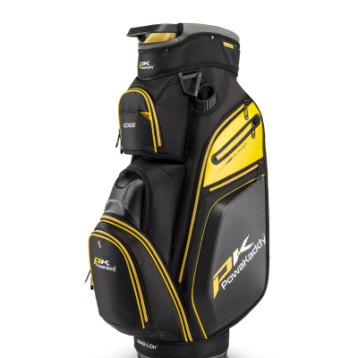 Powakaddy Edge Cart Golf Bag Black/Yellow