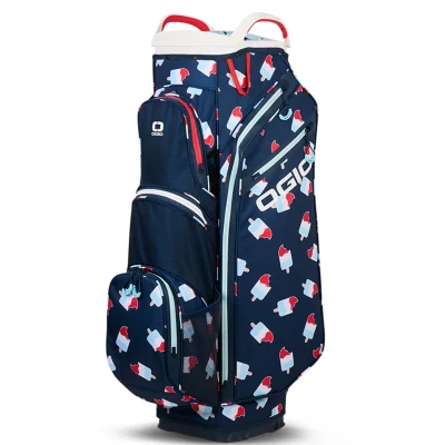 OGIO All Elements Silencer Waterproof Golf Cart Bag Rocket Pop